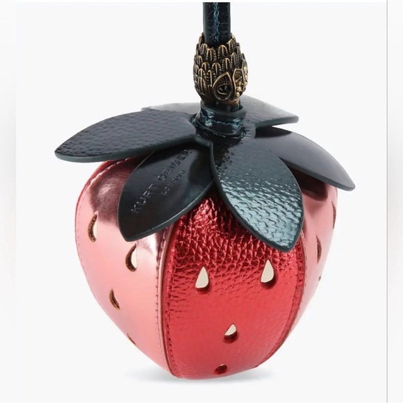 Kurt Geiger Strawberry Bag Charm, NWT - Picture 2 of 4